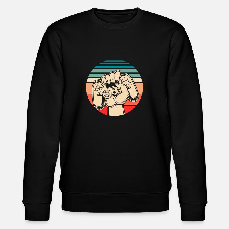 Jeux - Sweat bio CHANGER Stanley/Stella Unisexe - noir