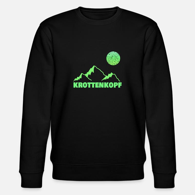 Climbing Krottenkopf - Stanley/Stella CHANGER Unisex Organic Sweatshirt - black