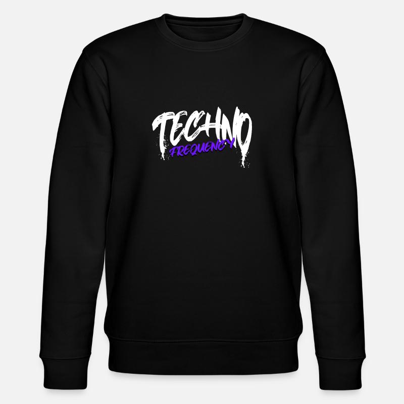 Techno - Stanley/Stella CHANGER Unisex Organic Sweatshirt - black