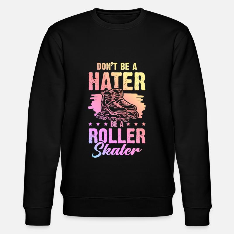 Skater drôle de dicton - Sweat bio CHANGER Stanley/Stella Unisexe - noir