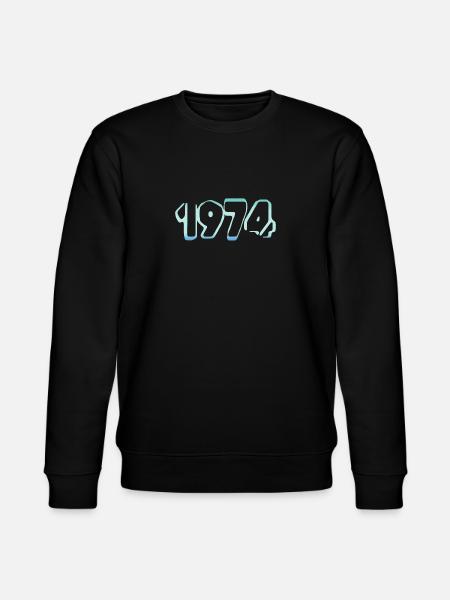 1974 - Stanley/Stella CHANGER Unisex Organic Sweatshirt - black