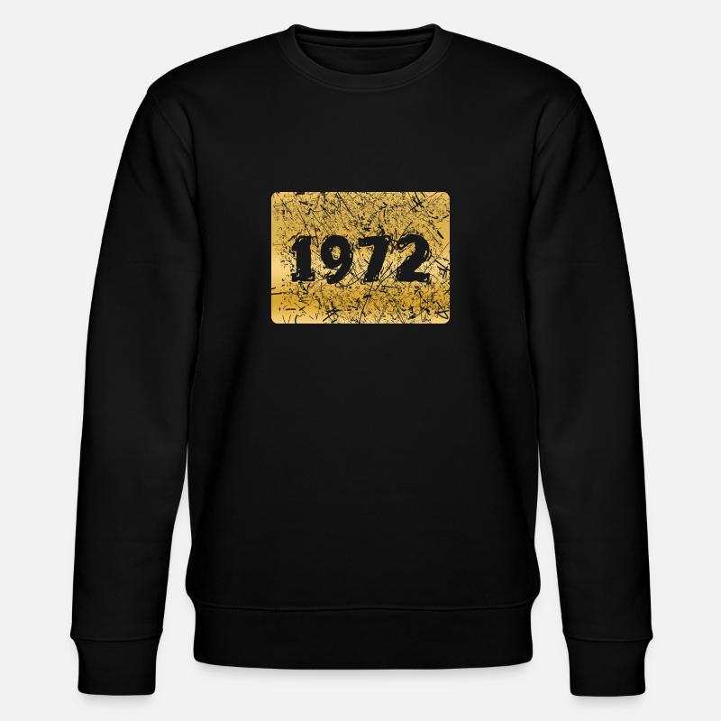 Année 1972 - Sweat bio CHANGER Stanley/Stella Unisexe - noir