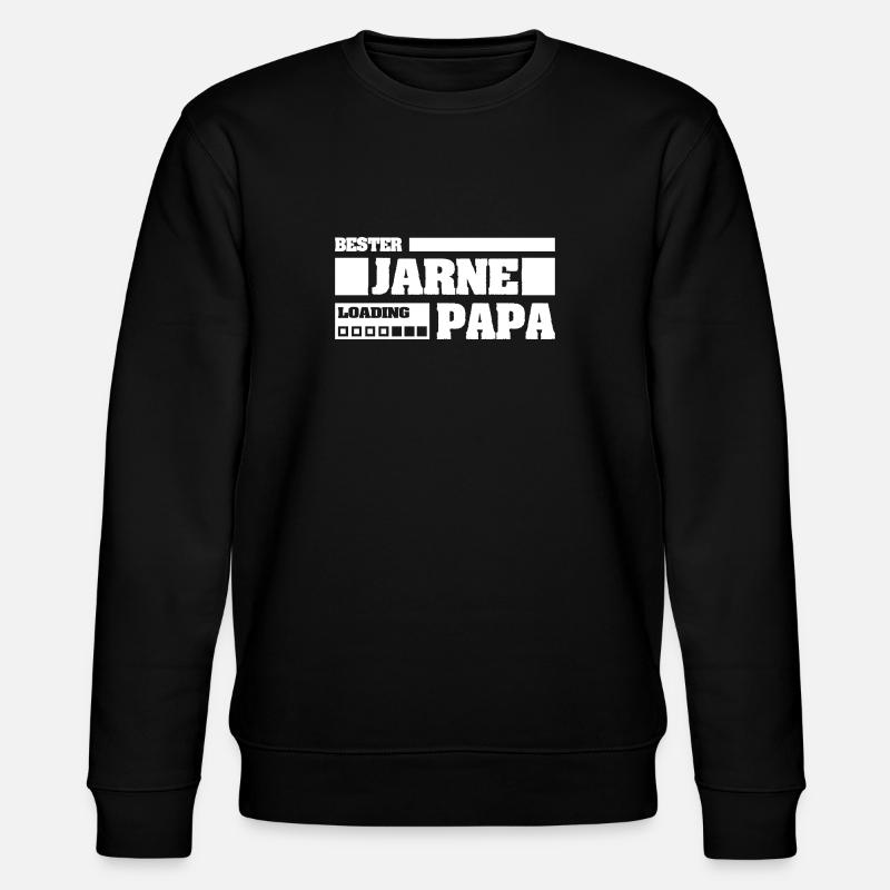 Jarne - Stanley/Stella Unisex Bio-Sweatshirt CHANGER  - Schwarz