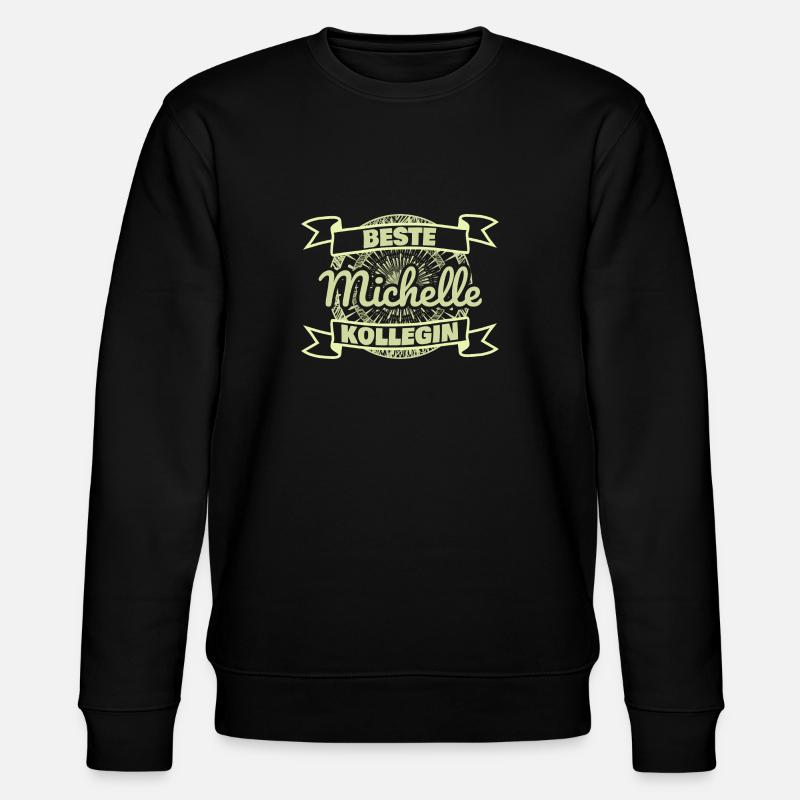 Arbeitskollegin Michelle - Stanley/Stella Unisex Bio-Sweatshirt CHANGER  - Schwarz