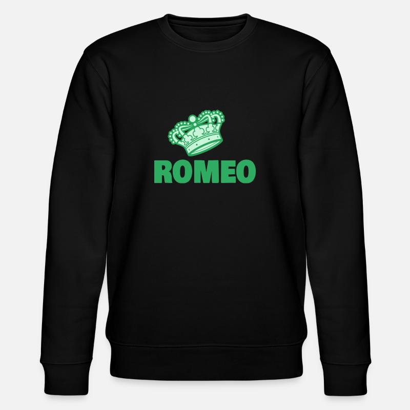 Romeo - Stanley/Stella Unisex Bio-Sweatshirt CHANGER  - Schwarz