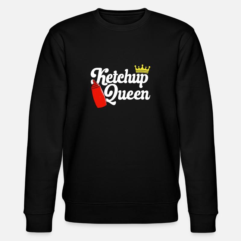Ketchup Tomato ketchup - Stanley/Stella CHANGER Unisex Organic Sweatshirt - black