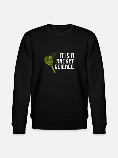 Das ist Racket Science - Stanley/Stella Unisex Bio-Sweatshirt CHANGER  - Schwarz