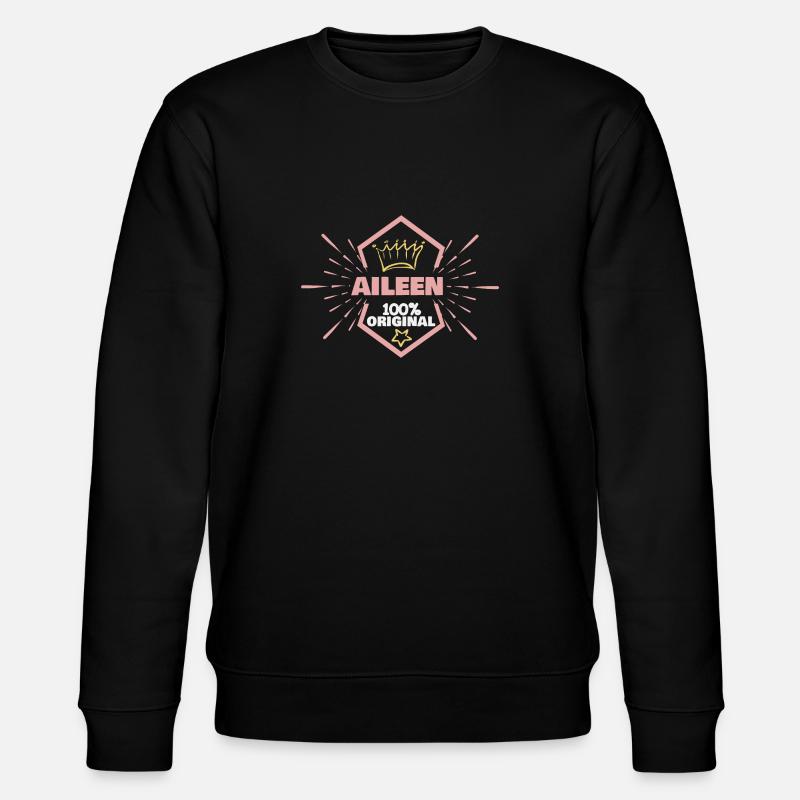 Aileen comme prénom - Sweat bio CHANGER Stanley/Stella Unisexe - noir