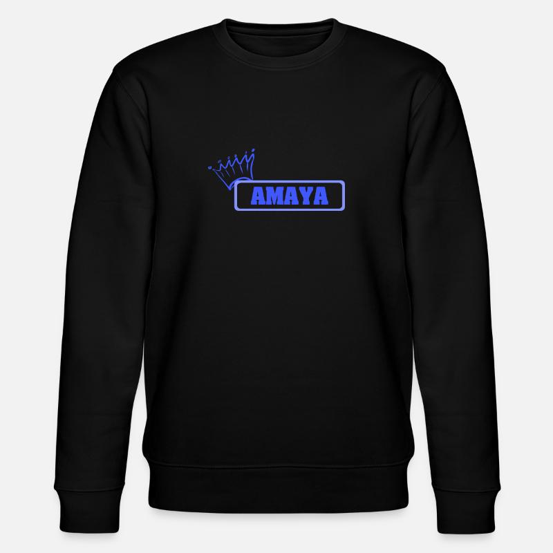 Amaya - Stanley/Stella Unisex Bio-Sweatshirt CHANGER - Schwarz