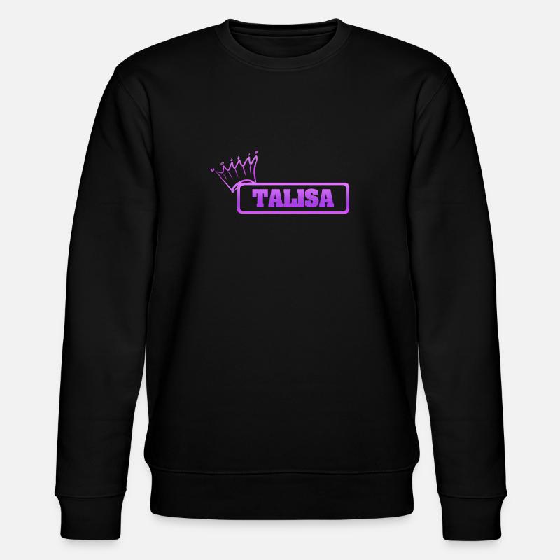 Schwester Talisa - Stanley/Stella Unisex Bio-Sweatshirt CHANGER  - Schwarz