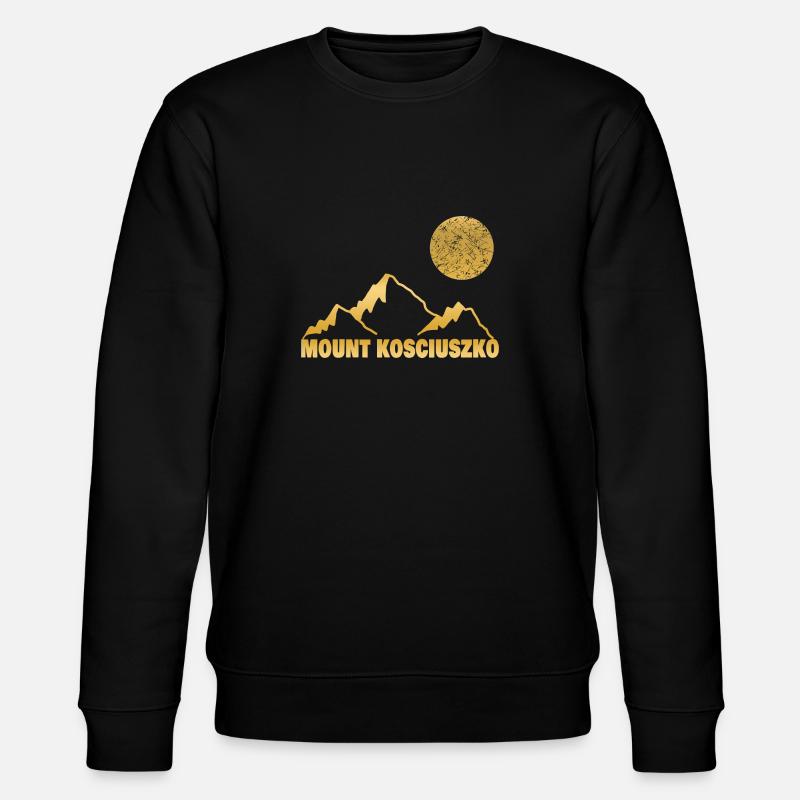 Kosciuszko - Stanley/Stella CHANGER Unisex Organic Sweatshirt - black
