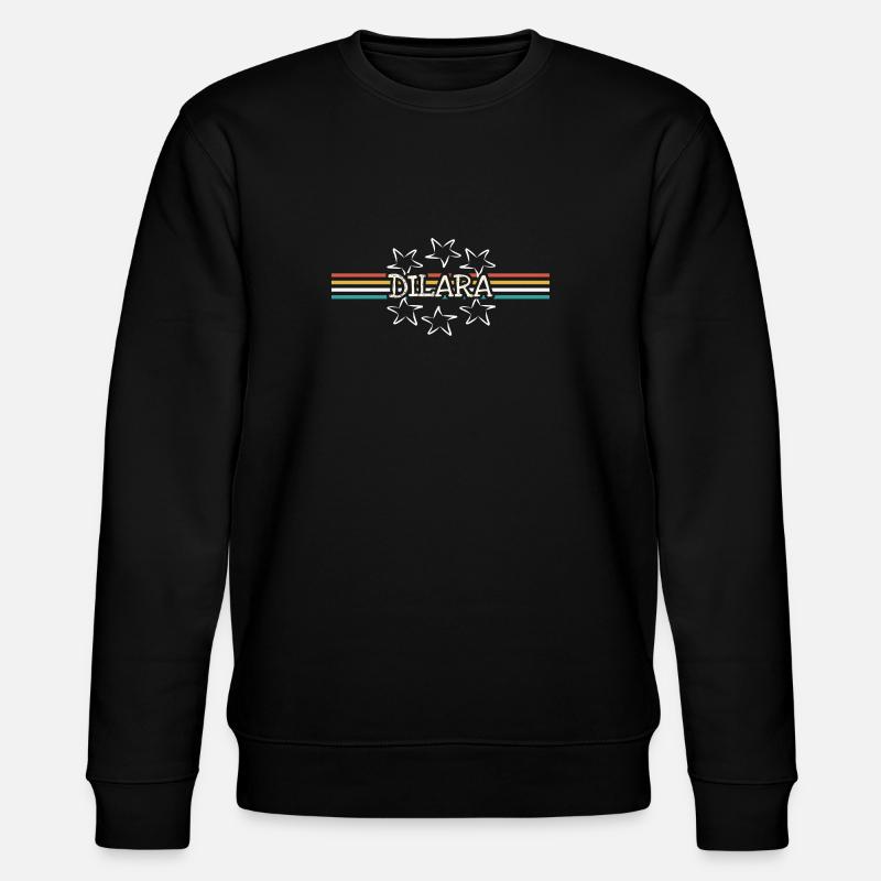 Woman's name Dilara - Stanley/Stella CHANGER Unisex Organic Sweatshirt - black