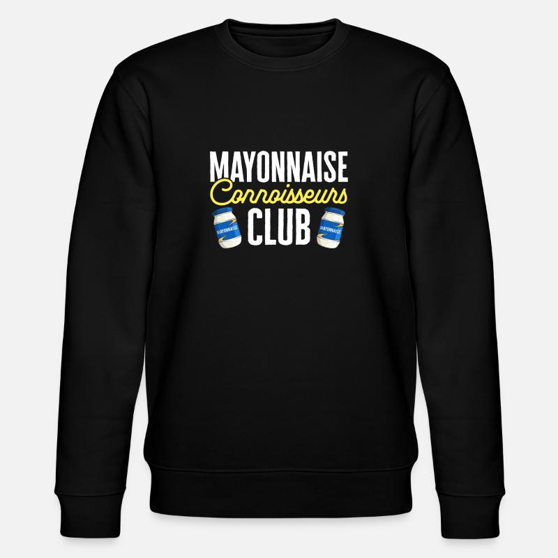 Mayonnaise - Stanley/Stella Unisex Bio-Sweatshirt CHANGER  - Schwarz