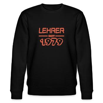 1979 - Stanley/Stella Unisex Bio-Sweatshirt CHANGER  - Schwarz - Vorne - Nik (191cm) & Marisol (170cm)