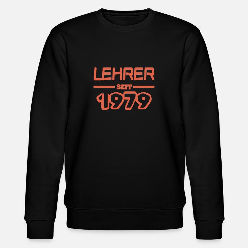 1979 - Sweat bio CHANGER Stanley/Stella Unisexe - noir