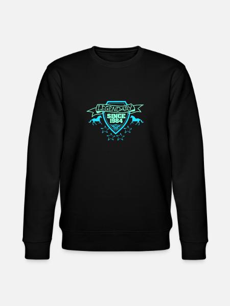 1984 - Stanley/Stella CHANGER Unisex Organic Sweatshirt - black