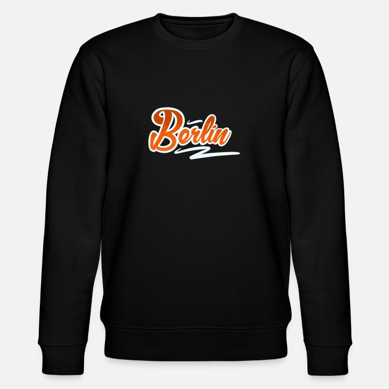 Berlin - Stanley/Stella CHANGER Unisex Organic Sweatshirt - black