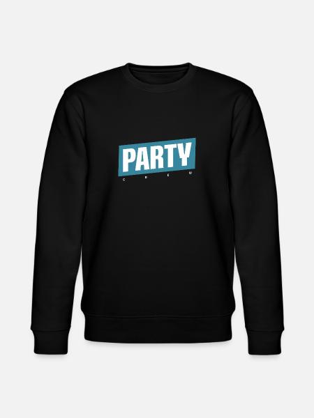 Party Crew - Stanley/Stella CHANGER Unisex Organic Sweatshirt - black