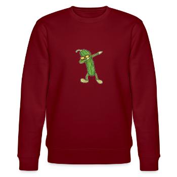 Dabbing Pickle Dab Dance Gift Birthday - Sweat bio CHANGER Stanley/Stella Unisexe - bordeaux - Devant - Nik (191cm) & Marisol (170cm)