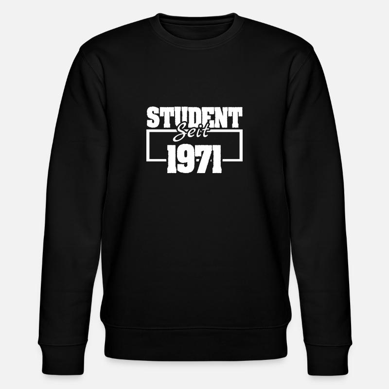 1971 - Sweat bio CHANGER Stanley/Stella Unisexe - noir