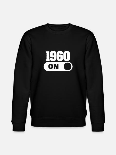 1960 - Stanley/Stella CHANGER Unisex Organic Sweatshirt - black
