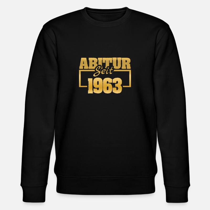 Ferien 1963 - Stanley/Stella Unisex Bio-Sweatshirt CHANGER  - Schwarz