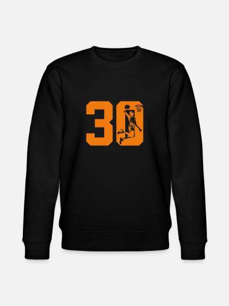 NUMER 30 KOSZYKÓWKA 30 URODZINY - Ekologiczna bluza unisex Stanley/Stella CHANGER  - czarny
