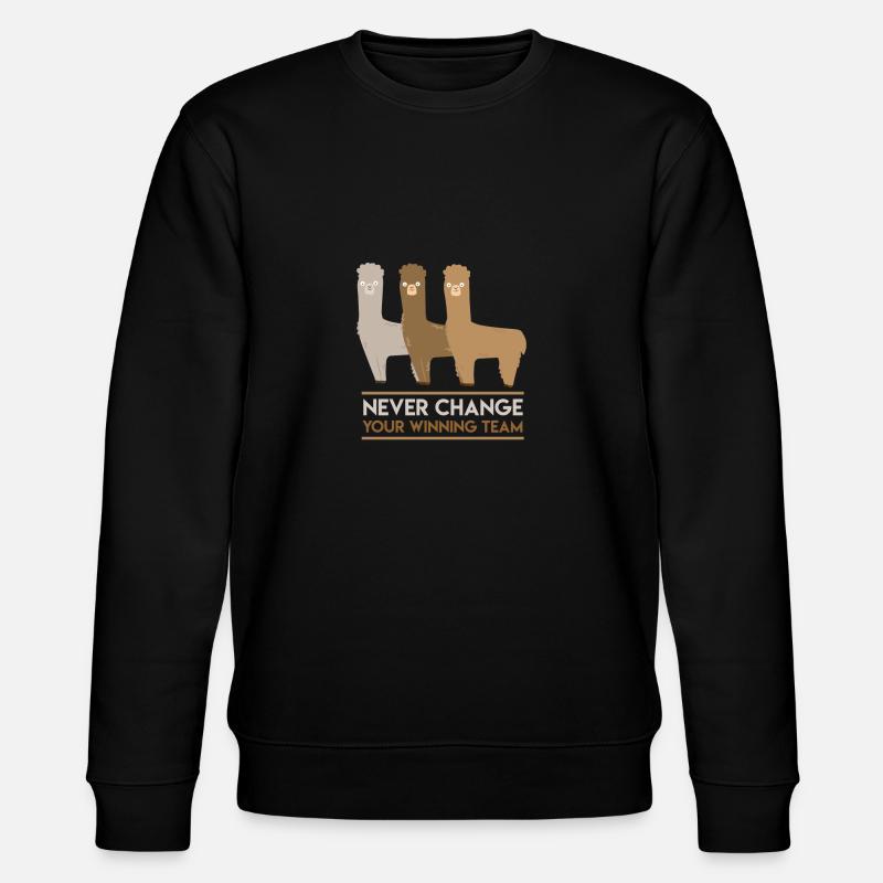 Equipe Gagnante Alpaga - Sweat bio CHANGER Stanley/Stella Unisexe - noir