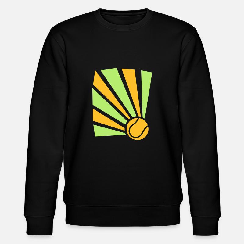 Tennis Explosion - Stanley/Stella Unisex Bio-Sweatshirt CHANGER  - Schwarz