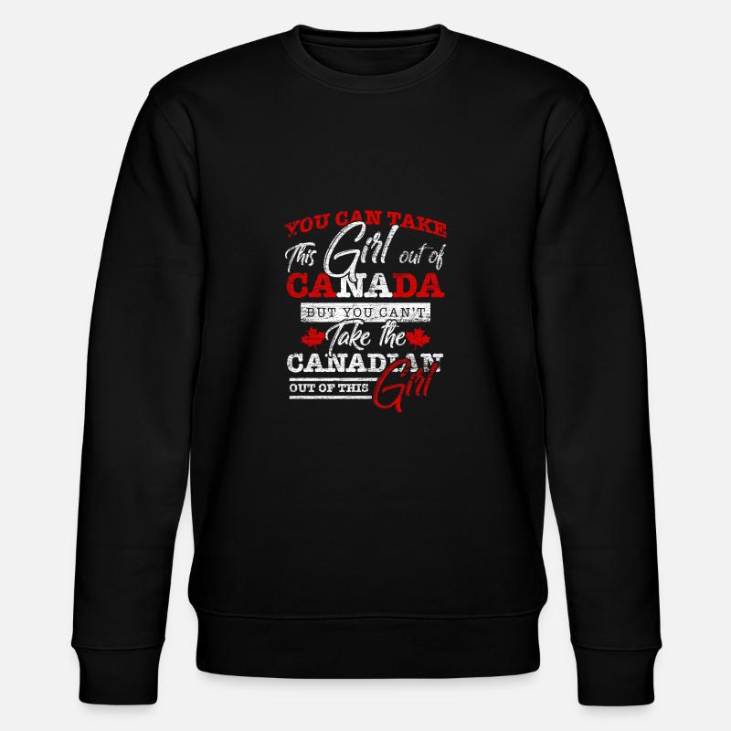 Canada - Sweat bio CHANGER Stanley/Stella Unisexe - noir