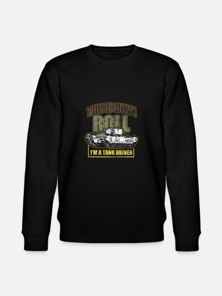 Panzer - Stanley/Stella Unisex Bio-Sweatshirt CHANGER - Schwarz