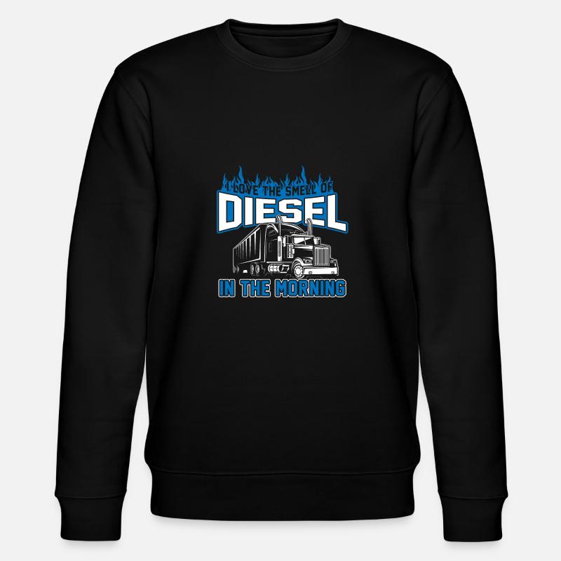 Diesel - Sweat bio CHANGER Stanley/Stella Unisexe - noir