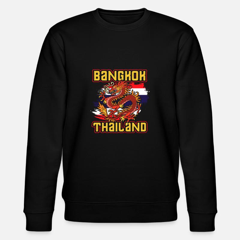 Thailand - Stanley/Stella Unisex Bio-Sweatshirt CHANGER  - Schwarz