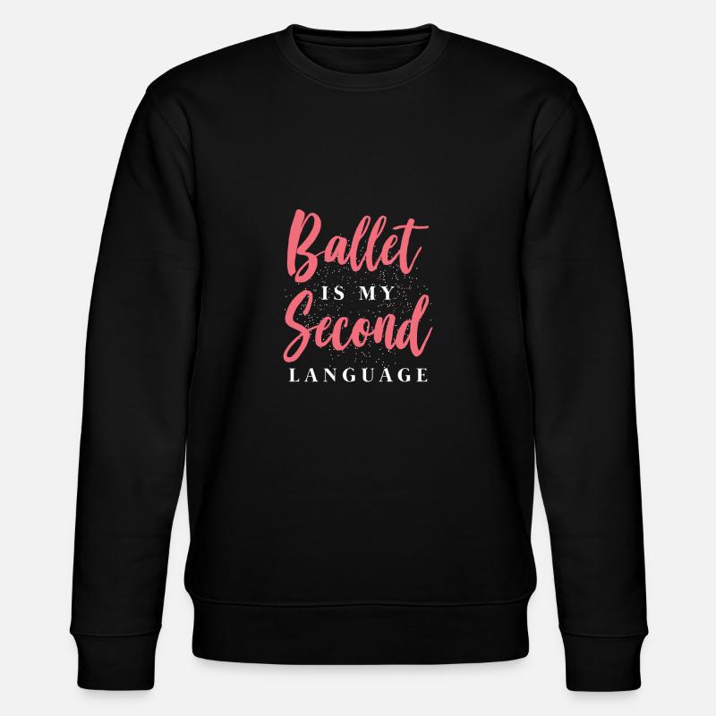 Ballett - Stanley/Stella Unisex Bio-Sweatshirt CHANGER  - Schwarz