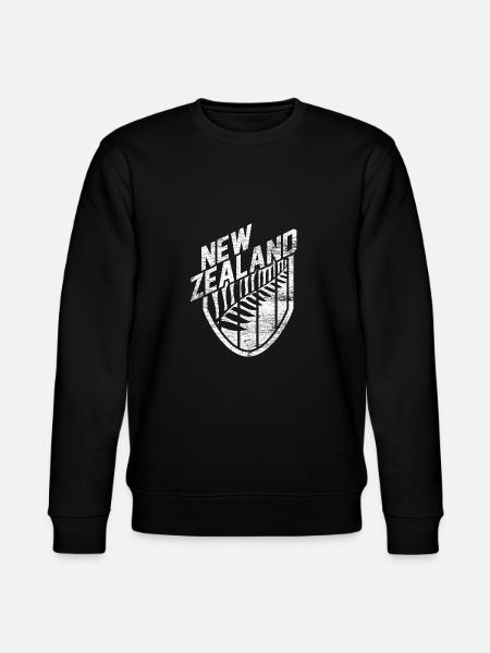 Neuseeland - Stanley/Stella Unisex Bio-Sweatshirt CHANGER  - Schwarz
