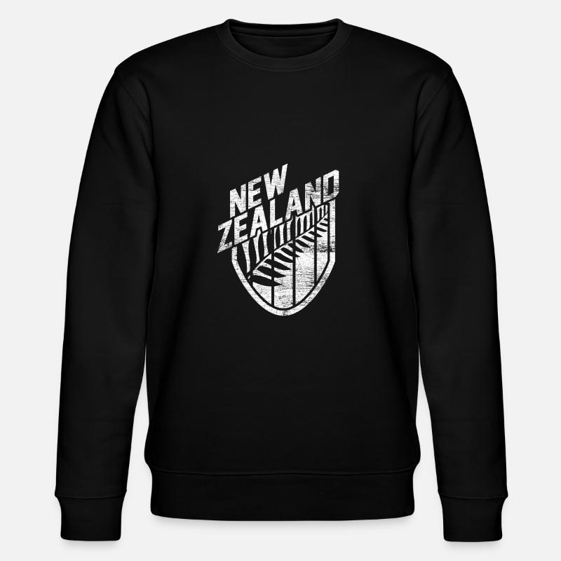 nouvelle-Zélande - Sweat bio CHANGER Stanley/Stella Unisexe - noir