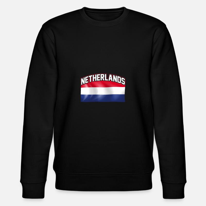 Pays-Bas Pays-Bas Pays-Bas - Sweat bio CHANGER Stanley/Stella Unisexe - noir