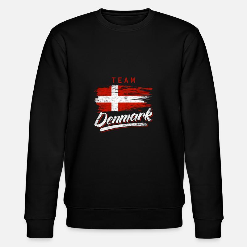 Équipe Danemark - Sweat bio CHANGER Stanley/Stella Unisexe - noir
