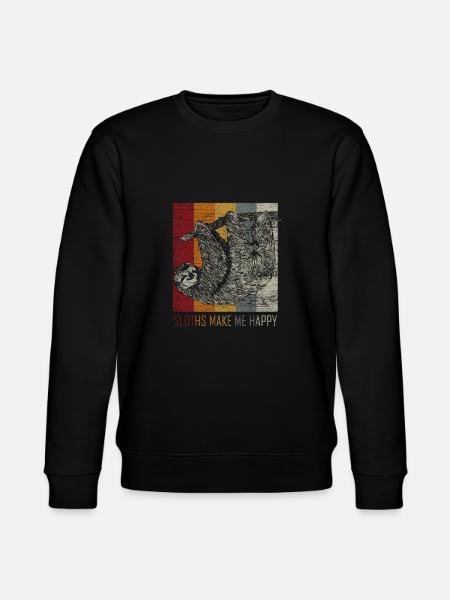sloth - Stanley/Stella CHANGER Unisex Organic Sweatshirt - black