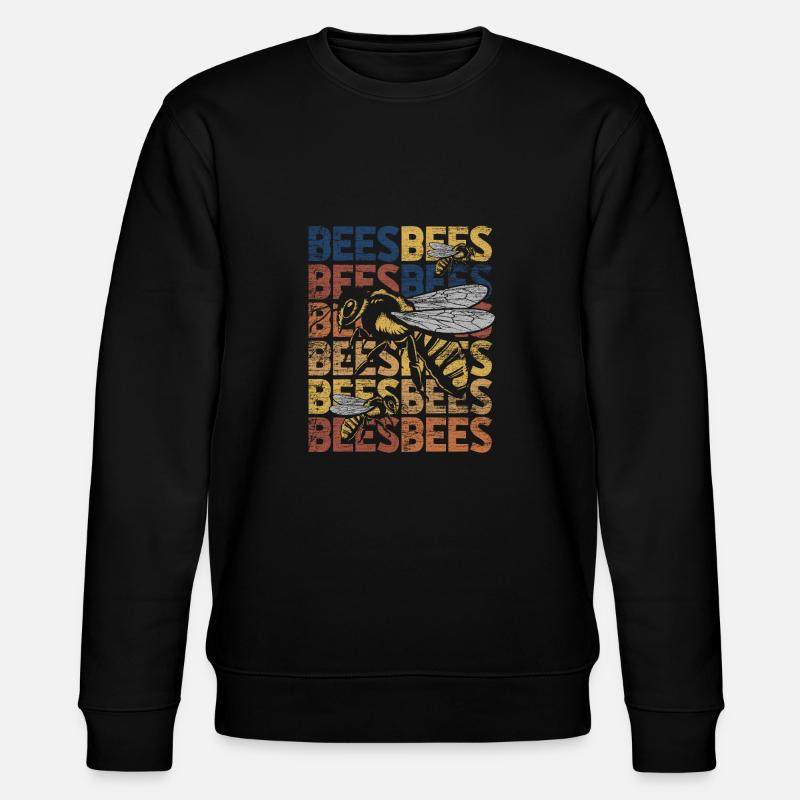 abeille - Sweat bio CHANGER Stanley/Stella Unisexe - noir