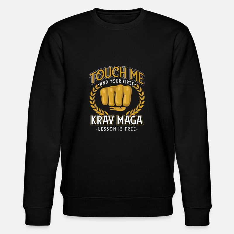 Cours de Krava Maga - Sweat bio CHANGER Stanley/Stella Unisexe - noir