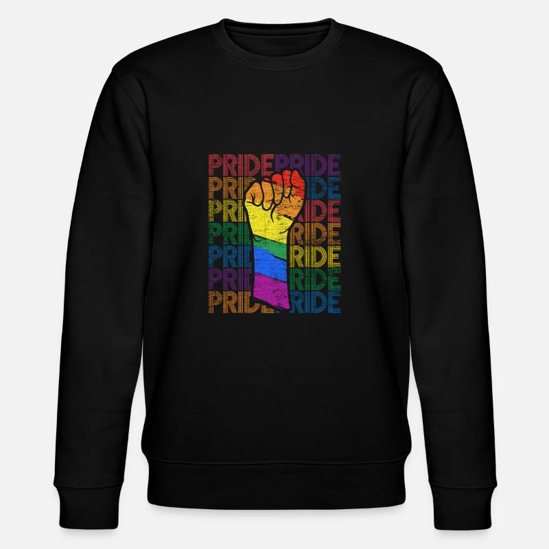 Gay Pride - Stanley/Stella Unisex Bio-Sweatshirt CHANGER - Schwarz
