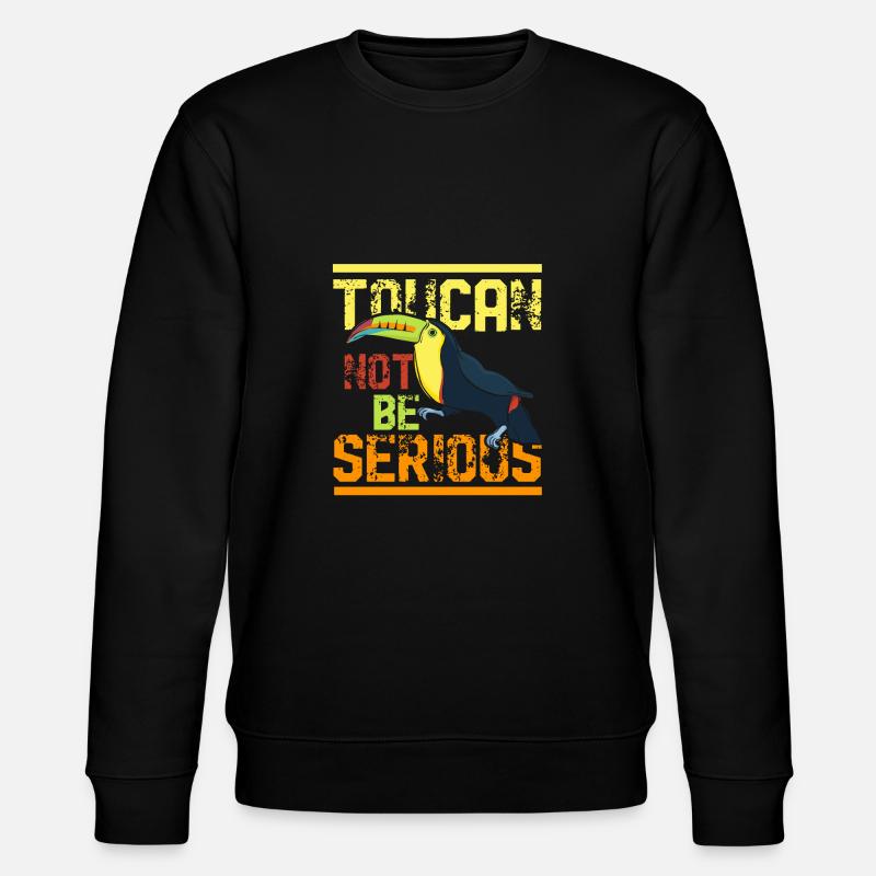 Tukan - Stanley/Stella Unisex Bio-Sweatshirt CHANGER  - Schwarz