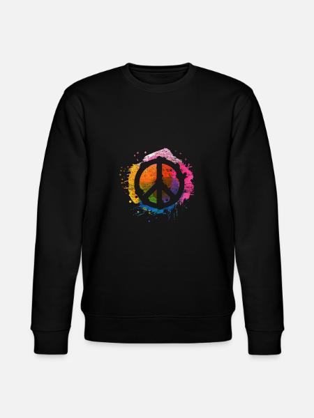 Peace - Sweat bio CHANGER Stanley/Stella Unisexe - noir