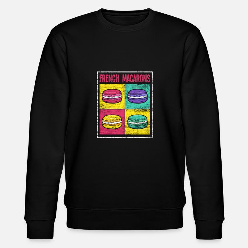Macaron - Stanley/Stella Unisex Bio-Sweatshirt CHANGER  - Schwarz