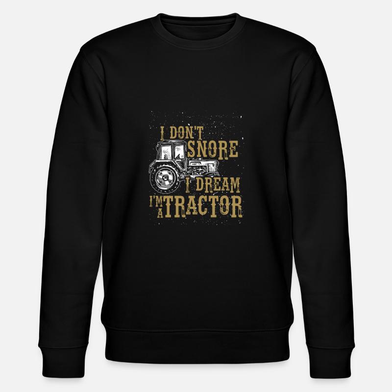 tracteur - Sweat bio CHANGER Stanley/Stella Unisexe - noir
