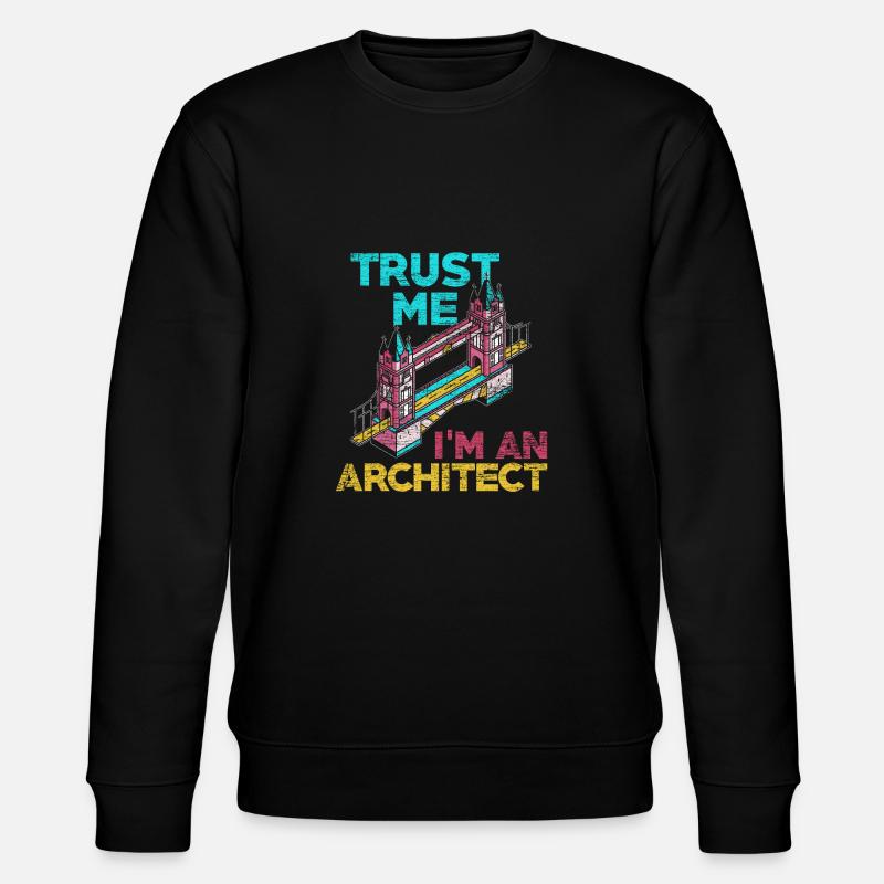 architect - Stanley/Stella CHANGER Unisex Organic Sweatshirt - black
