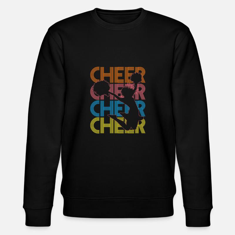 Pompom Cheerleading - Sweat bio CHANGER Stanley/Stella Unisexe - noir