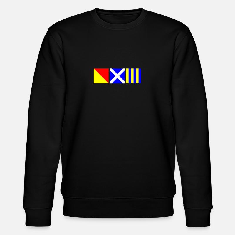 Drapeaux Nautiques | Oh mon Dieu! - Sweat bio CHANGER Stanley/Stella Unisexe - noir