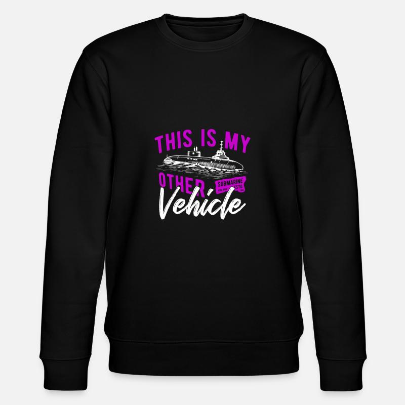 U bateau - Sweat bio CHANGER Stanley/Stella Unisexe - noir